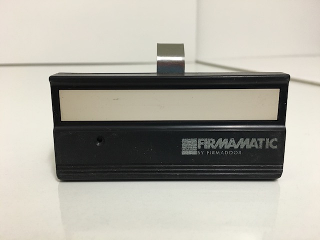 USED Firmamatic 433.92 hand transmitter with visor clip