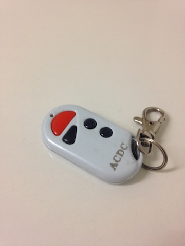 ACDC 4 button 433.22MHZ hand transmitter