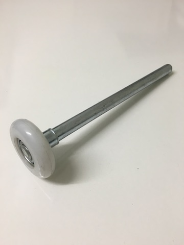B&D Nylon Pulley Wheel (White) – Extended Shaft