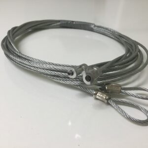 Replacement Sectional Door Tension Cables Set (New) 2400mm
