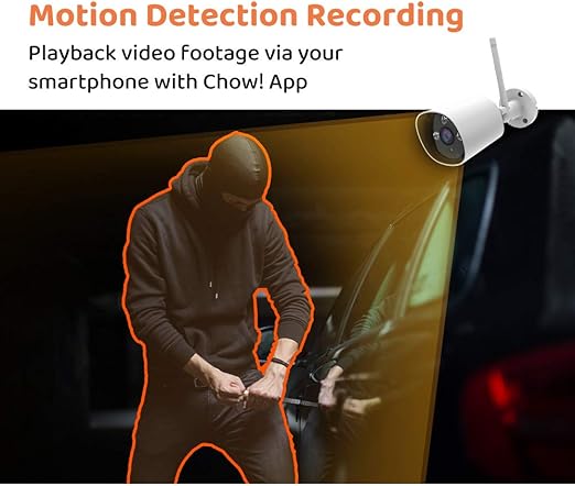 TMT ChowCAM – Outdoor Security Camera - Image 3