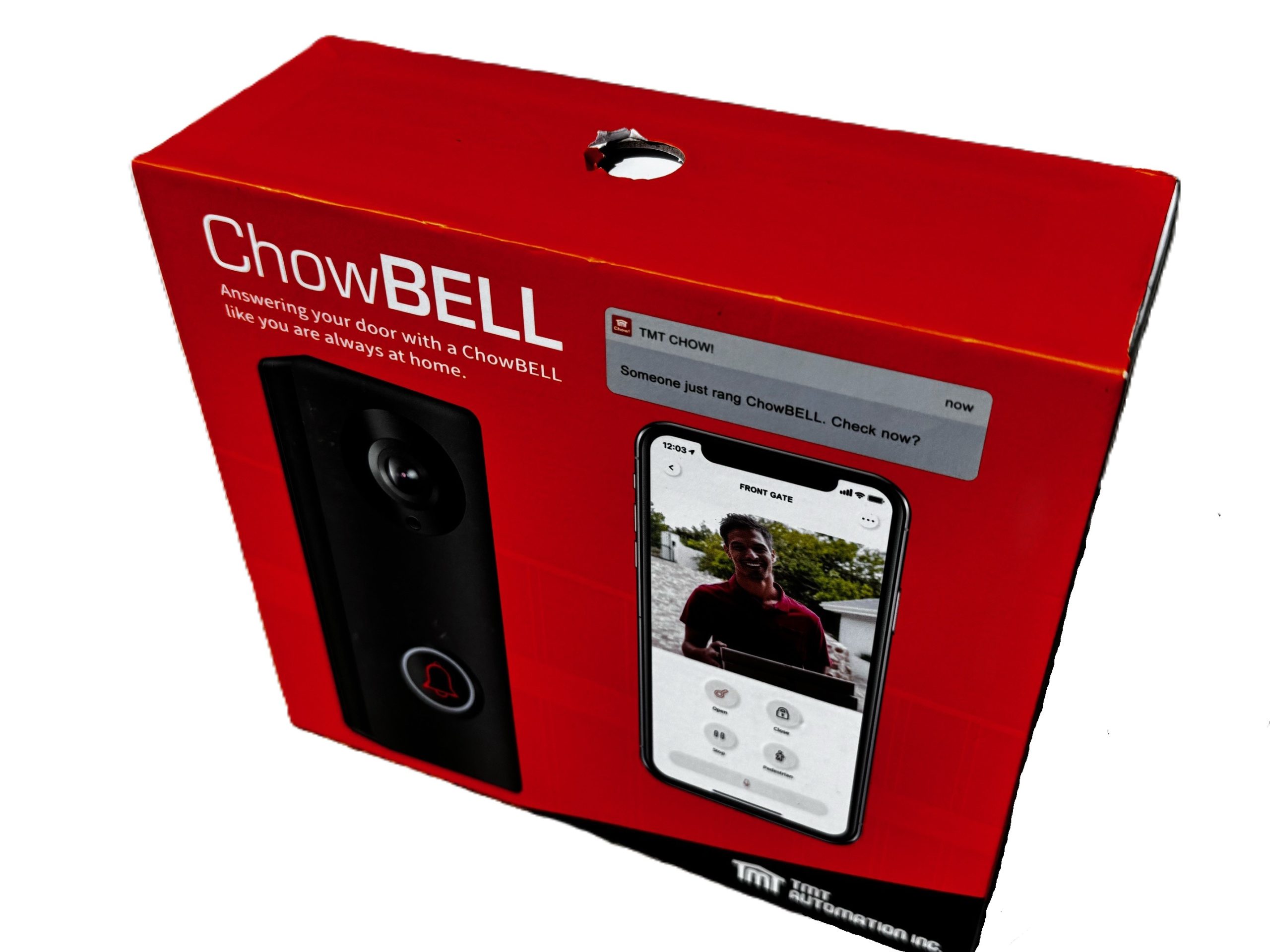 NEW ChowBELL  Wireless Doorbell Camera Clearance Stock